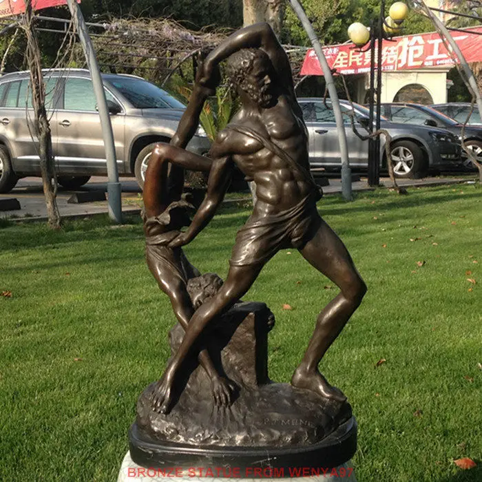 Бронзовая скульптура арт деко для двух мужчин|statue wood|deco moldstatue figure |