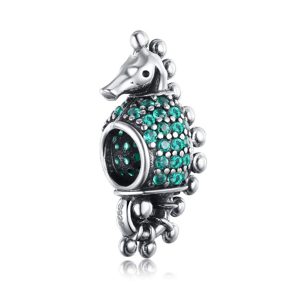 JewelryPalace 925 Sterling Silver Sea Horse Beads Charms Original For Bracelet original Jewelry Making | Украшения и аксессуары