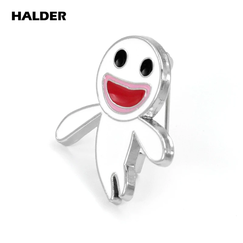 BR0021 аниме halder one piece Луффи череп Трафальгар Ло медведь брошки в виде привидений эмаль нагрудные булавки одежда значок для рюкзака деним подарок