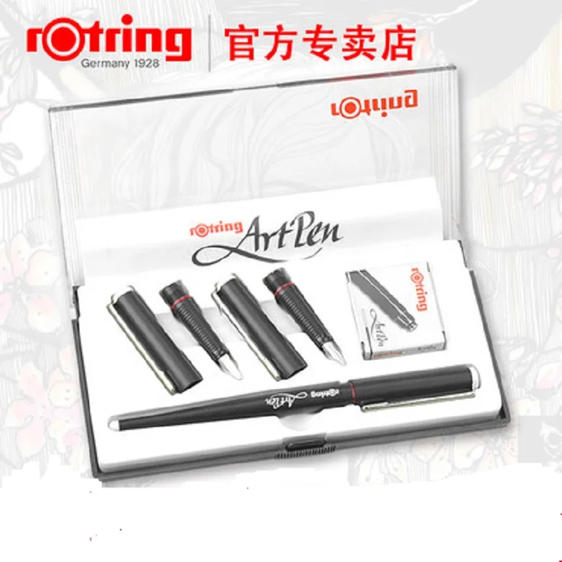 Германия оригинал rotring artpen параллельная художественная ручка Эскиз Рисование