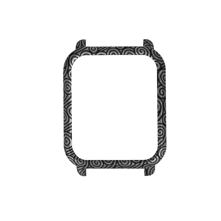 Clouds Чехол для ПК для Xiaomi Huami Amazfit Bip Youth Watch, жесткий защитный чехол для Xiaomi Amazfit Bip, аксессуары - Цвет: Clouds