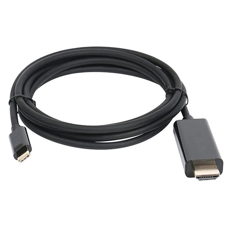 1 8 м Длина USB 3 Type C к HDMI кабель HD 4K 60Hz адаптер для Macbook Tablet PC телефонный iPhone