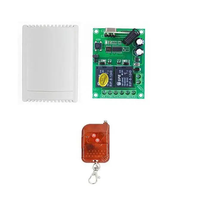 DC 24V 2CH RF Беспроводная система дистанционного управления teleswitch универсальные