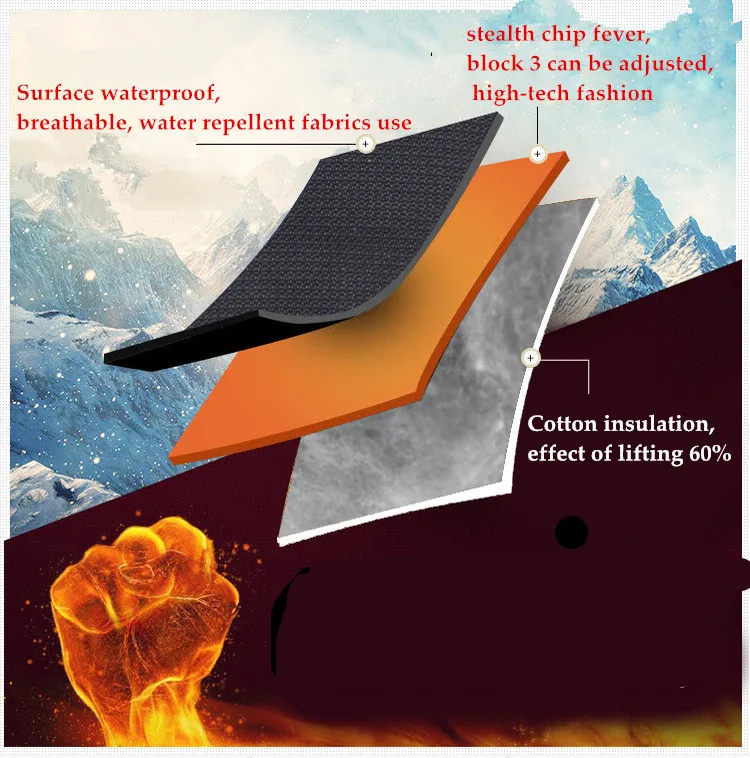 Самонагревающиеся перчатки с электрическим подогревом литиевым аккумулятором 3