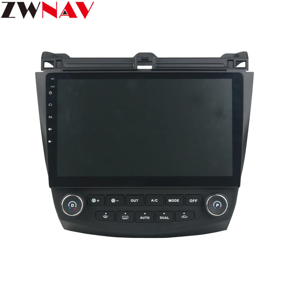 10," Android 9 4+ 64G DSP автомобильный dvd-плеер gps навигация для HONDA ACCORD 7 2003-2007 головное устройство мультимедийный плеер магнитофон