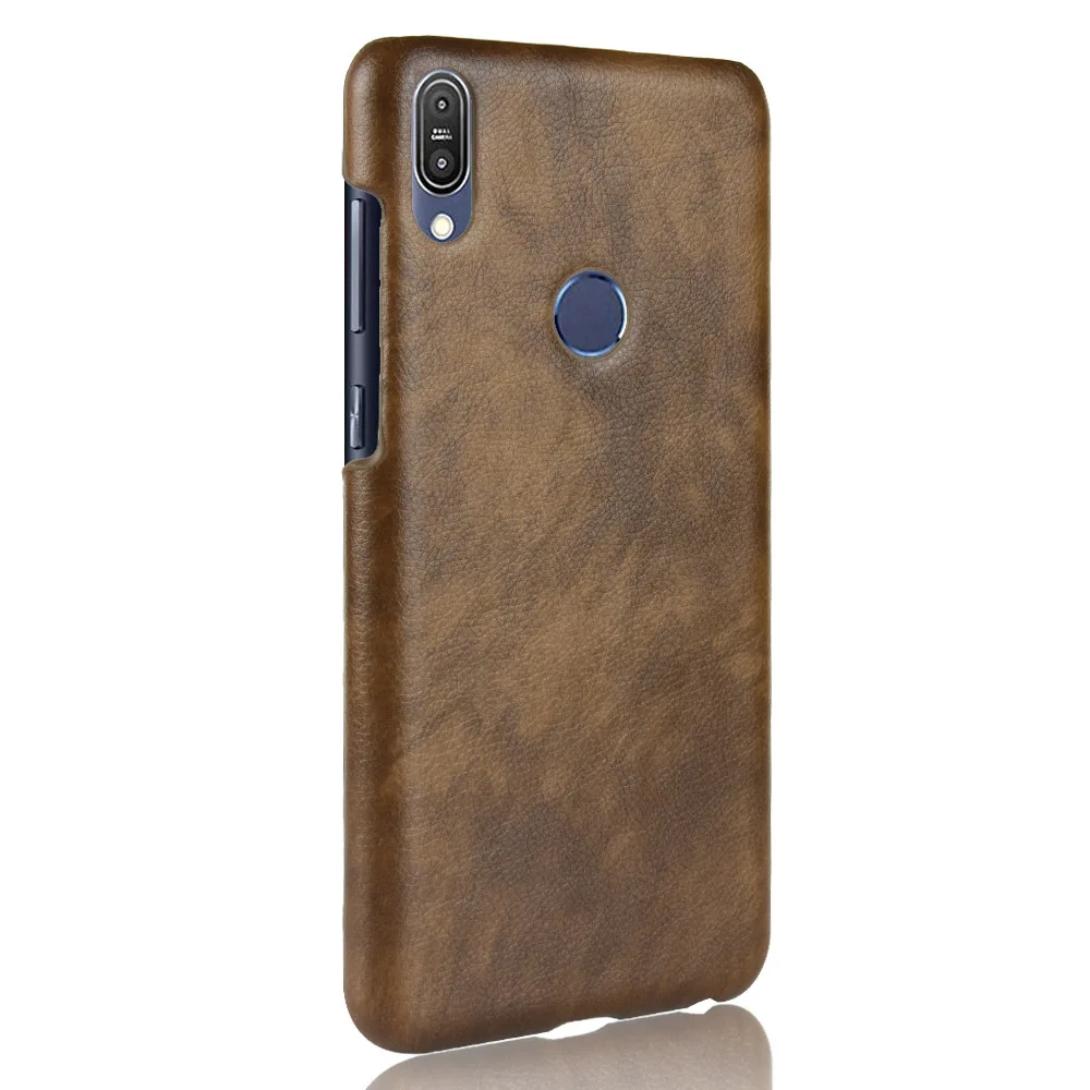Leather Case for ASUS Zenfone Max Pro M1 ZB601KL ZB602KL 5.99'' Hard Matte Back Cover Coque Bumper |