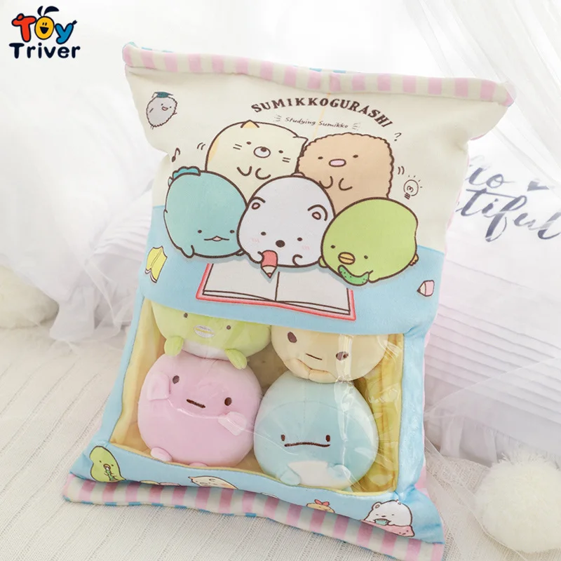 Японская анимация один пакет Sumikko Gurashi угловая биологическая плюшевая игрушка