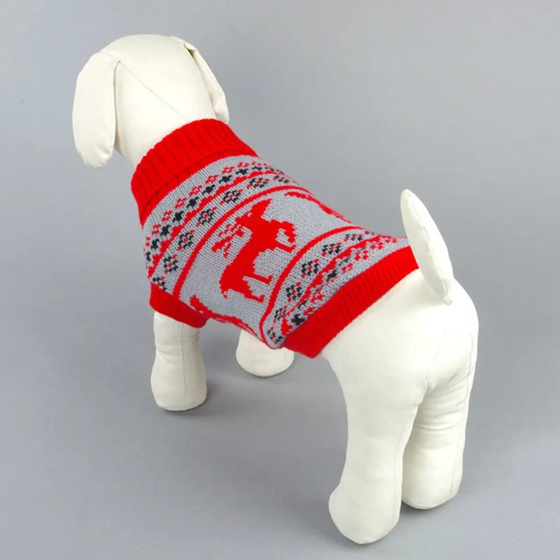 Маленький свитер для собаки кошки вязаные толстовки котенка и собачки милый
