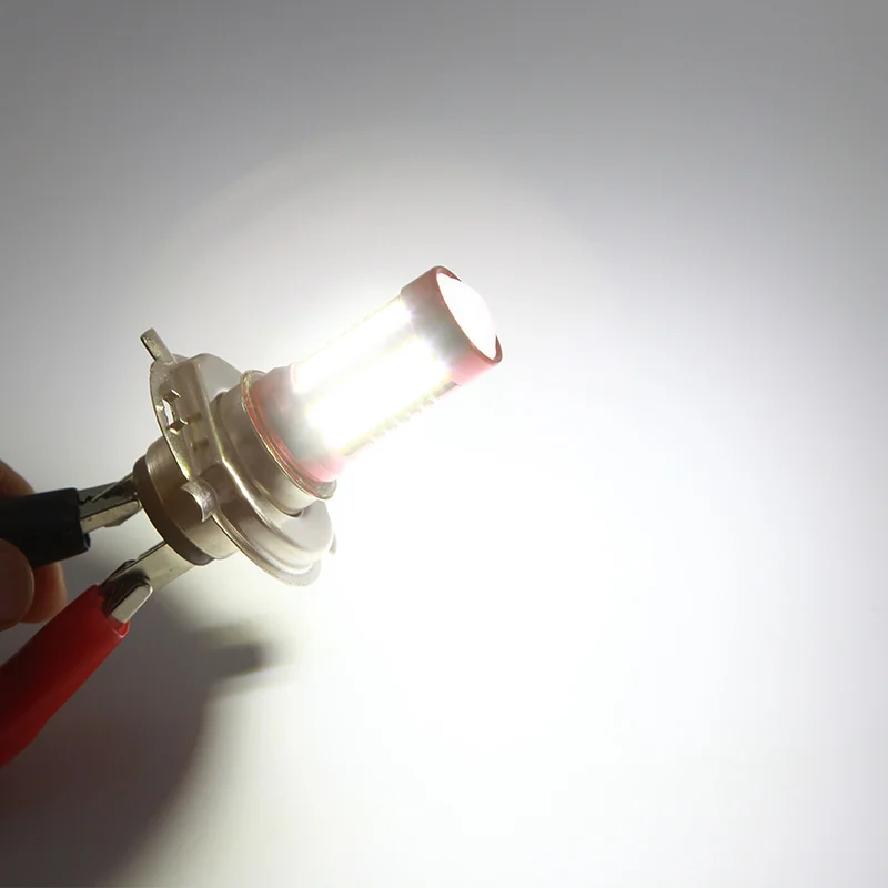 LYMOYO автомобиль H4 led HI/LO H7 60 Вт Авто 4014 106SMD светодиодные лампы 6000 К Белый drl дневные