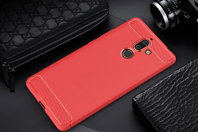 Для Nokia 7 7,1 5,1 6,1 1 плюс Чехол s углеродного волокна силиконовый чехол Крышка на стене для Nokia 6 5 3,1 3 2,1 8 9 PureView 4,2 бампер