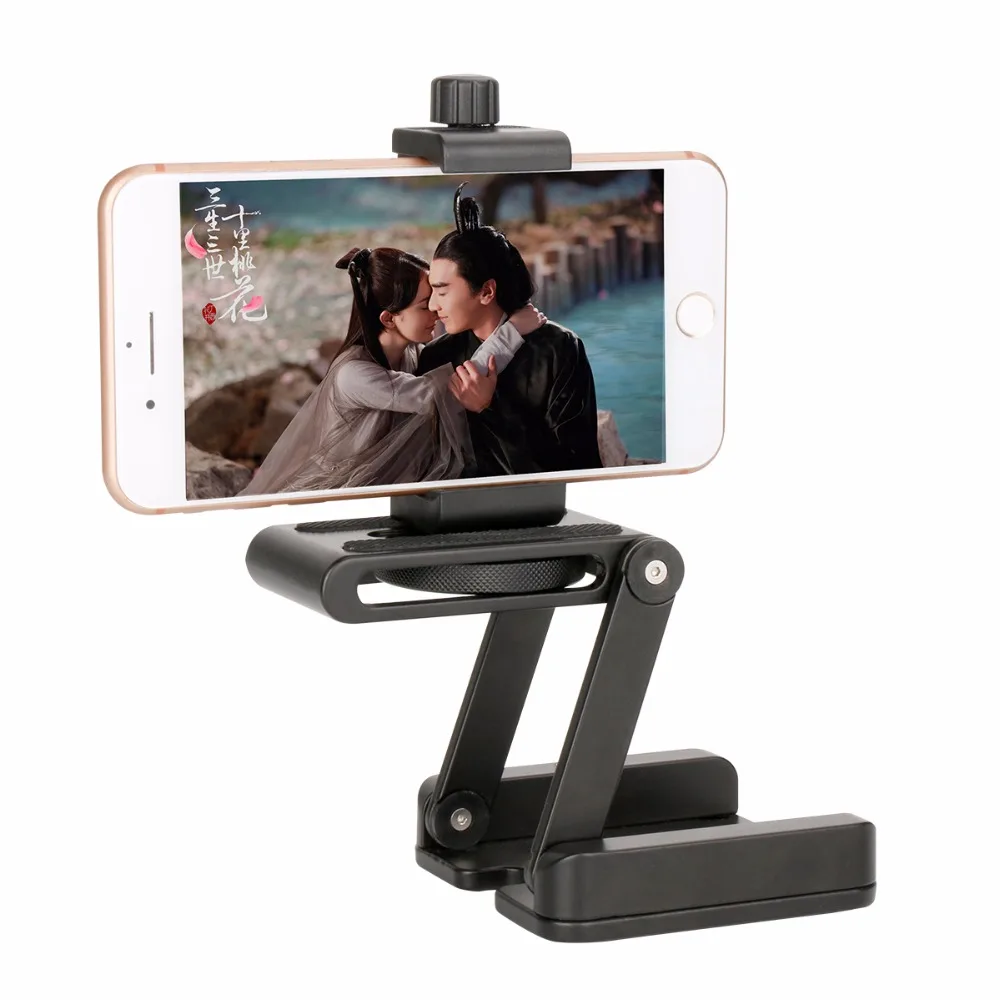 Ulanzi Z Flex Tilt штатив + Универсальный смартфон C clip складной быстросъемный для iPhone
