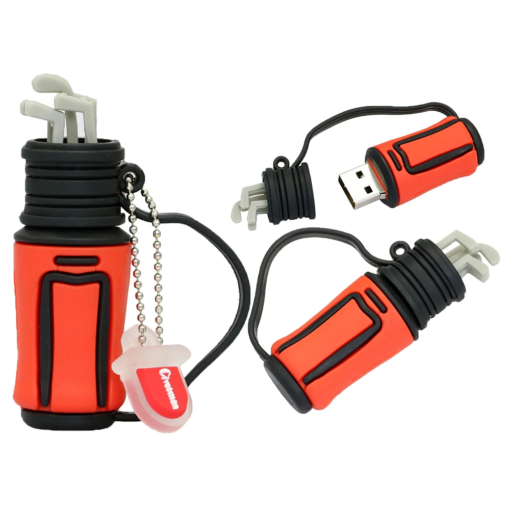 Флешка для гольфа в форме сумки USB флеш накопитель 16 ГБ 32 64 128 256 2.0 Флеш Внешний