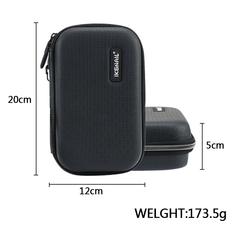 Портативная водонепроницаемая сумка Shellnail из ЭВА для хранения наушников чехол