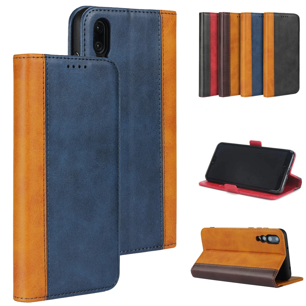 Кожаный чехол книжка Магнитный для Huawei Mate 20 P20 P30 Pro Honor 10 Lite Mate20 Nova 2 Funda Enjoy 9S
