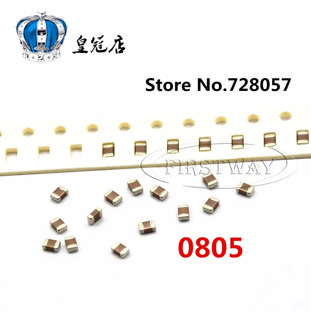 Керамические конденсаторы SMD 10NF 0805 103k 250V 10% X5R 100 шт./лот бесплатная доставка|capacitor