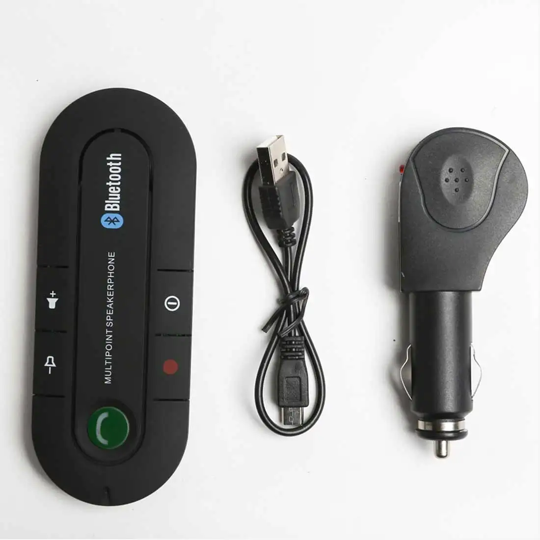 Bluetooth автомобильный комплект MP3 музыкальный плеер динамик телефон беспроводной громкой связи для наушников для IPhone Android телефон