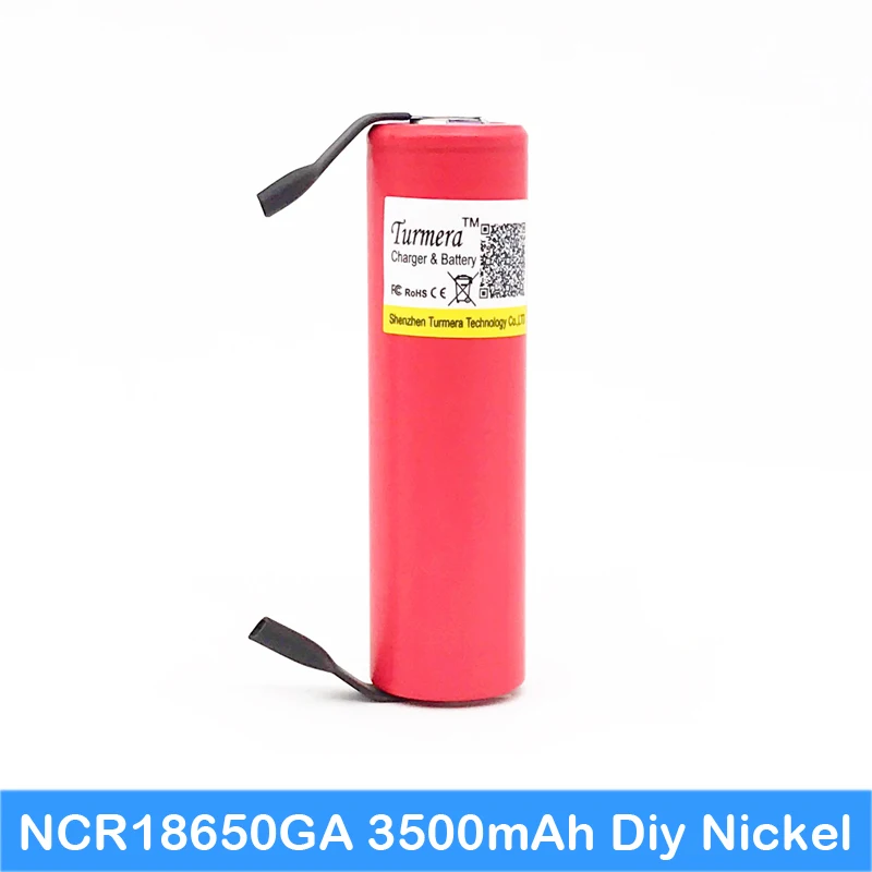 18650 Батарея 3 7 V 3500 mAh 100% оригинал NCR 18650GA с DIY никель 30A разгрузочные аккумуляторные