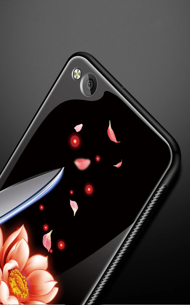 Для Xiaomi Redmi 5A случае Роскошные закаленное Стекло жесткий задняя крышка мягкая TPU силиконовая бампер для Xiaomi Redmi 5A чехол принципиально 3D броня