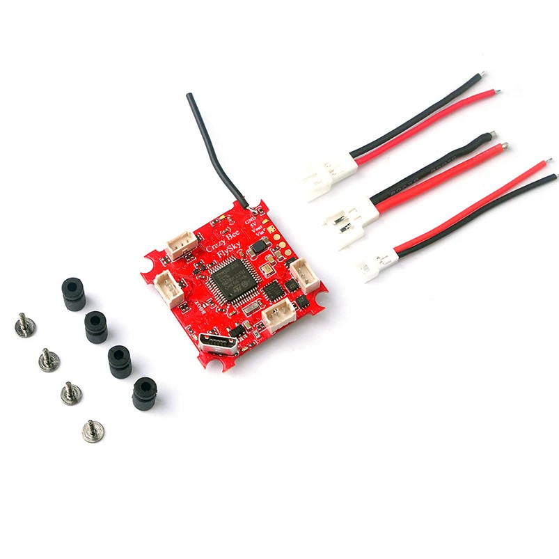Crazybee F3 Контроллер полета интегрированный OSD измеритель тока 4 в 1 5A 1S Blheli_S ESC для Frsky/Flysky приемник для BWhoop Дрон