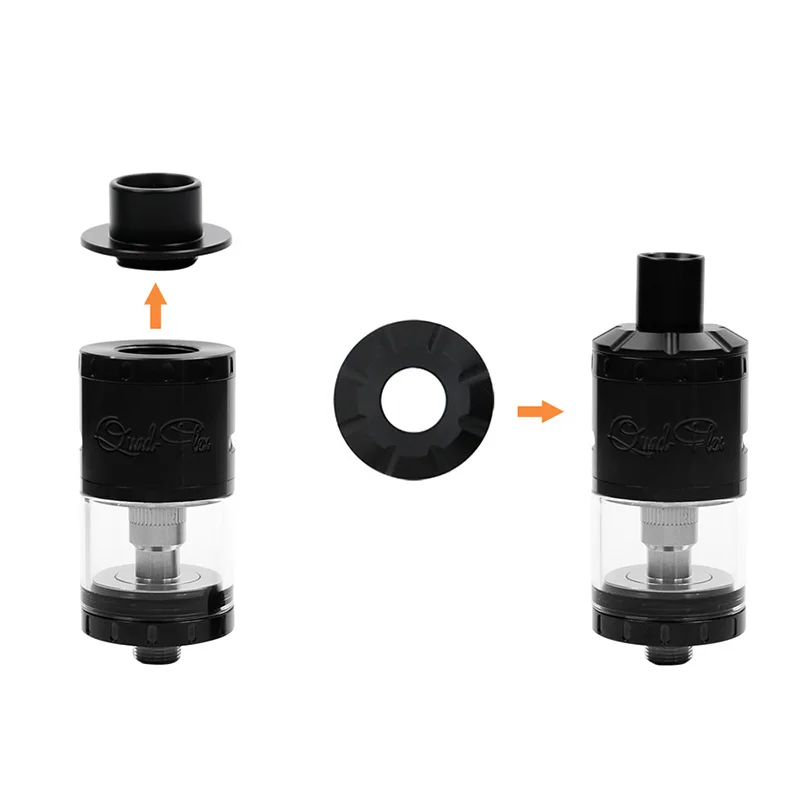 Оригинальный Aspire Quad-Flex выживания комплект 4 в 1 распылитель RDTA и сквонк RDA Наутилус