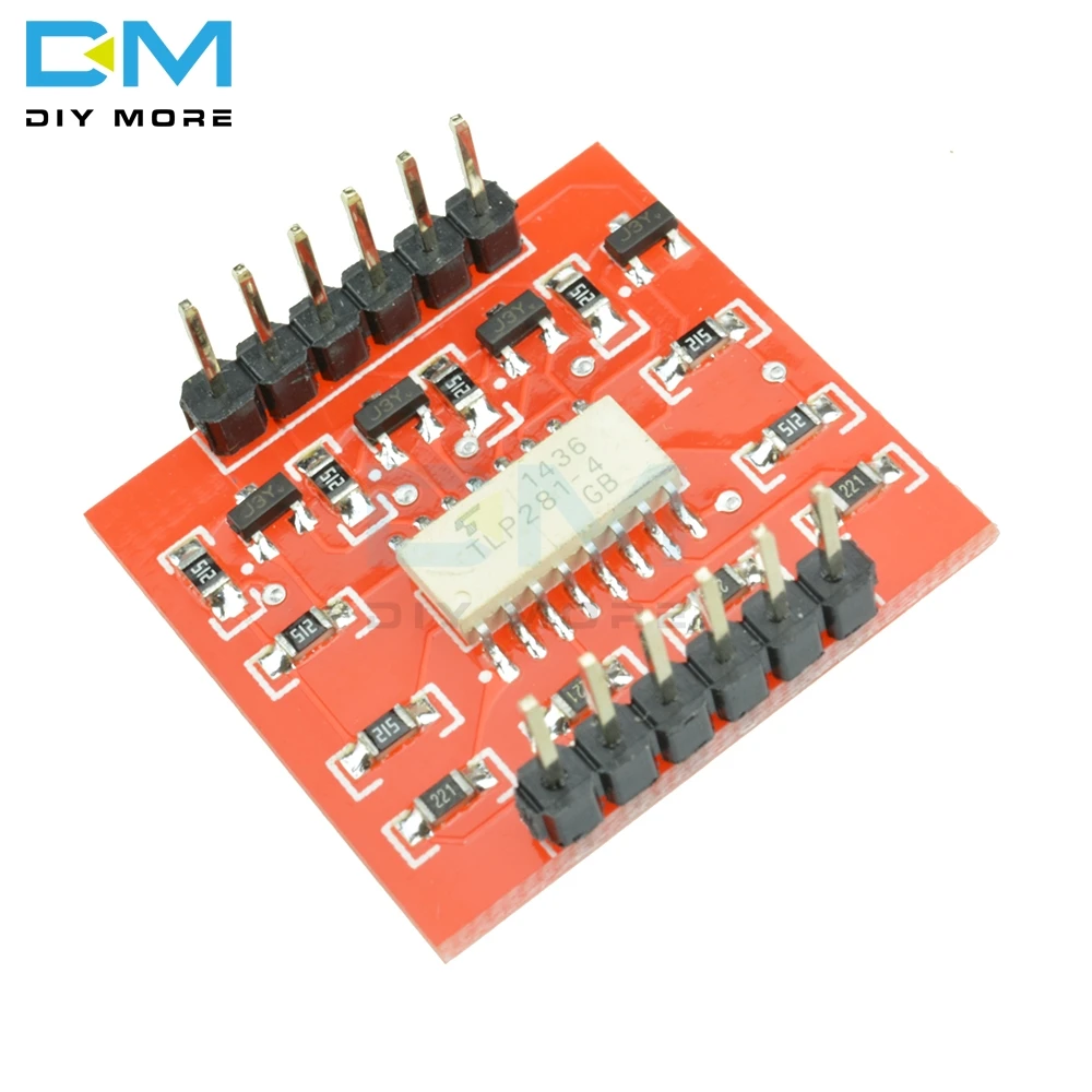 4 канальный оптоизолятор TLP281 модуль расширительной платы для Arduino изоляция
