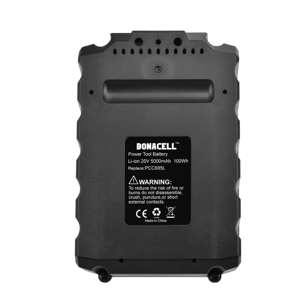 1X 20V 5000mAh литий-ионная аккумуляторная батарея PCC685 для Porter-Cable PCC685L PCC680L PCC682L PCC681L PCC600