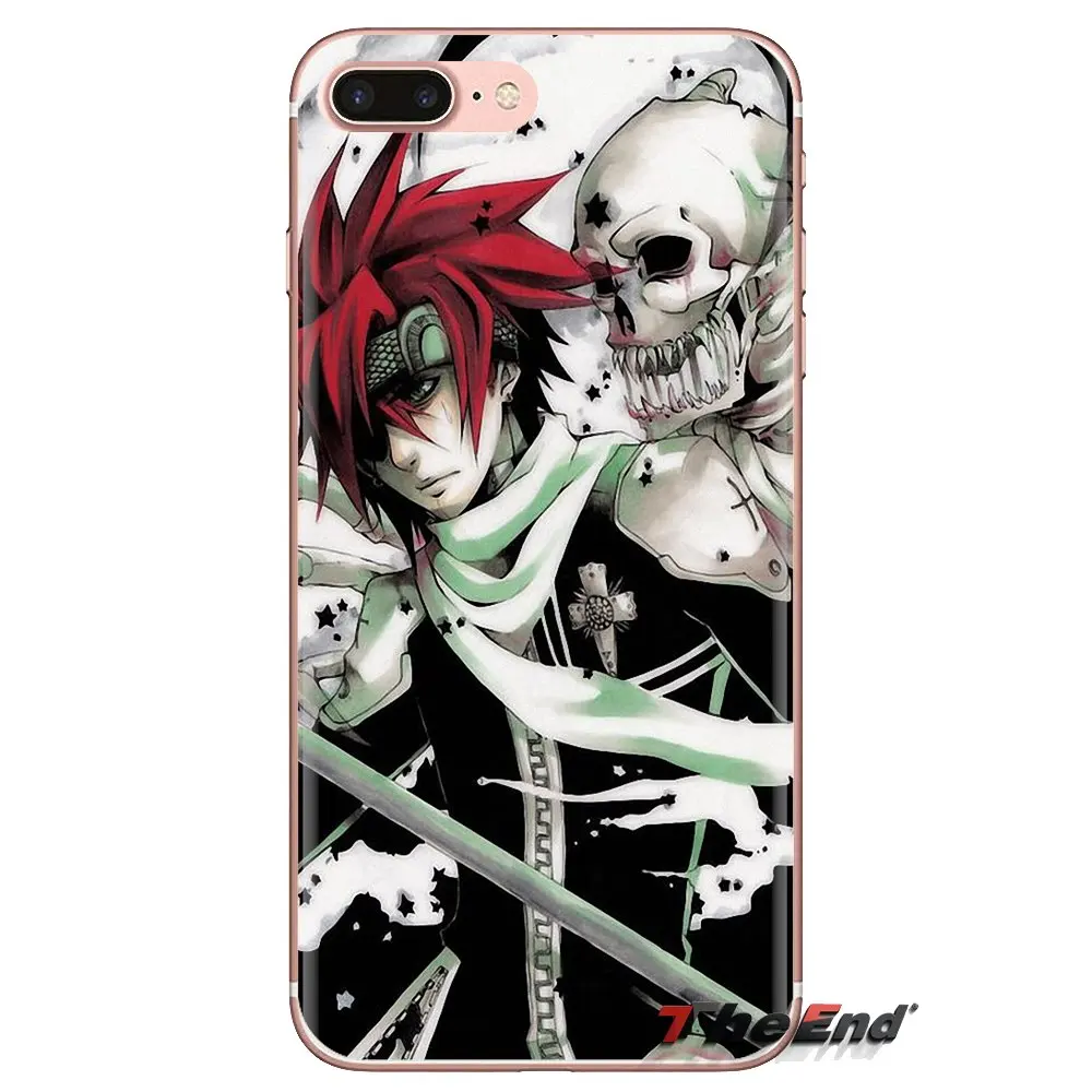 For Xiaomi Redmi 4A S2 Note 3 3S 4 4X 5 Plus 6 7 6A Pro Pocophone F1 D.Gray-man Anime Hugging Japan Transparent Soft Shell Cases |