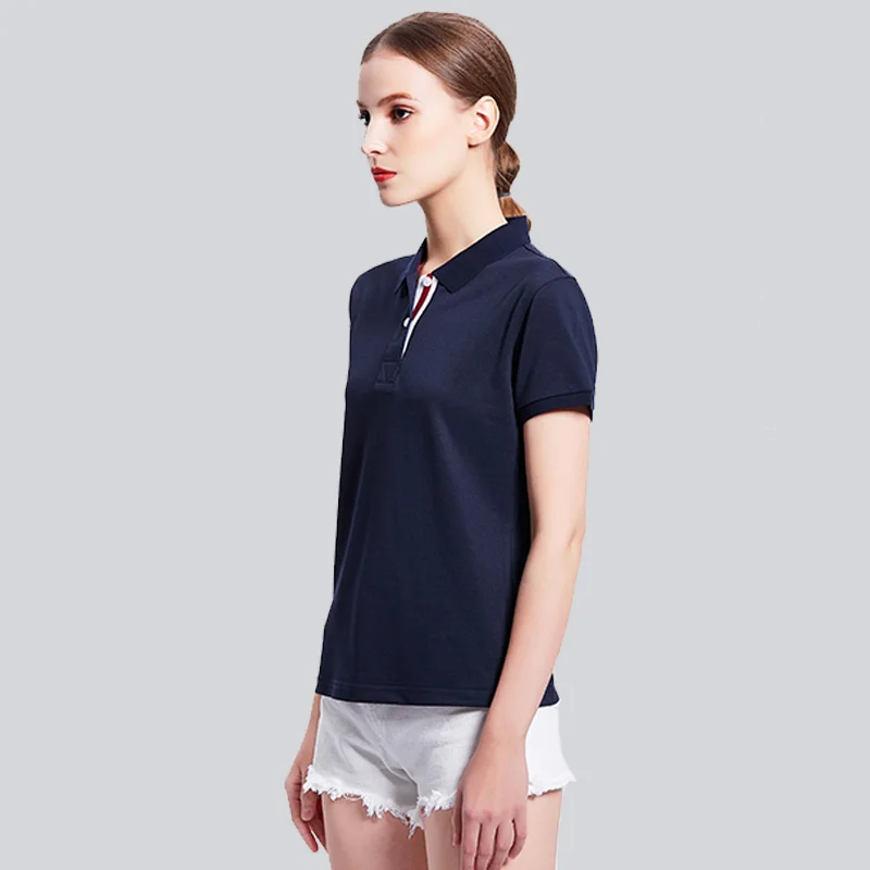 Мужская Летняя униформа поло на заказ для работы печать логотипа