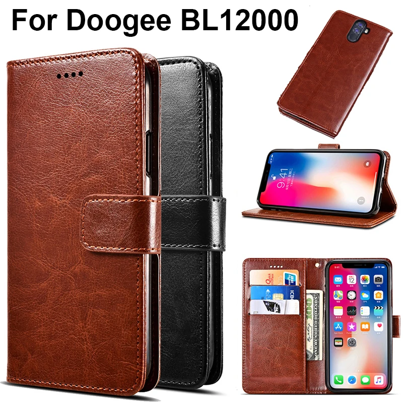 Бесплатная доставка Для Doogee BL12000 чехол для смартфона кожаный Кошелек pro 6 0 &quot