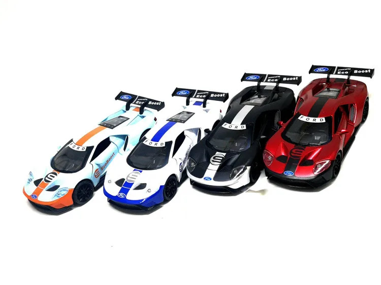 Модель Ford GT с высокой имитацией масштаб 1:32 модель автомобиля из сплава 3 открытые