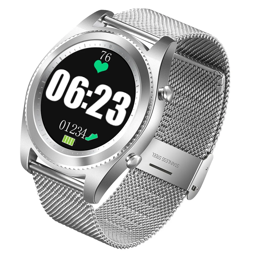DTNO.1 S9 NFC MTK2502C Touch Smartwatch монитор сердечного ритма Bluetooth4.0 Смарт часы Браслет Носимых