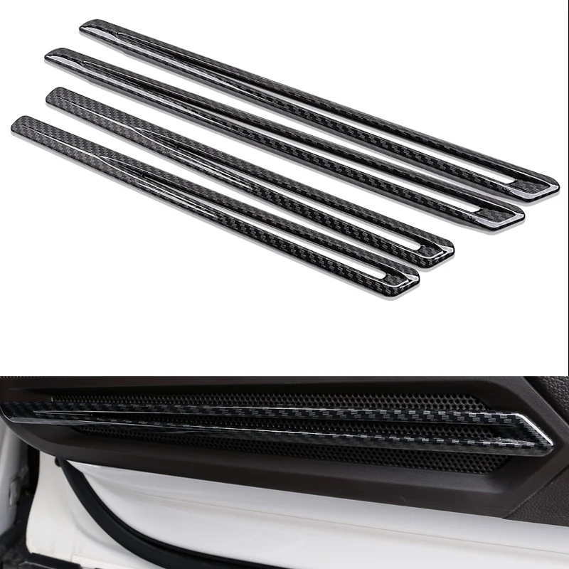 

Внутренняя хромированная акустическая Крышка для Volkswagen VW Tiguan L второго поколения 2017 2018 ABS