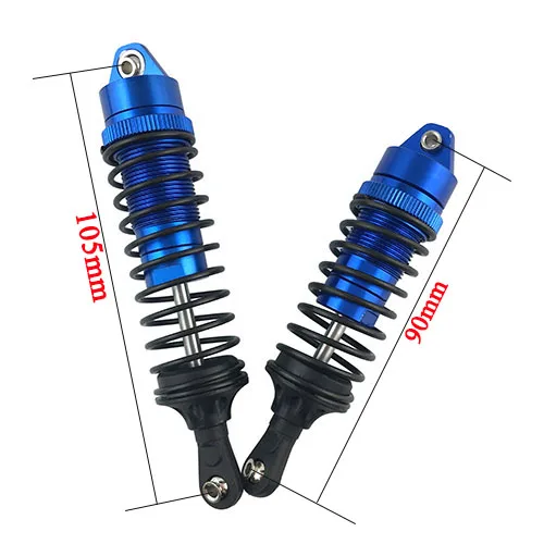 Алюминиевый ударный демпфер LNL для Traxxas Slash VXL 4X4 2WD XL5 Nitro Rustler Blue|replacement parts|rc car partsrc