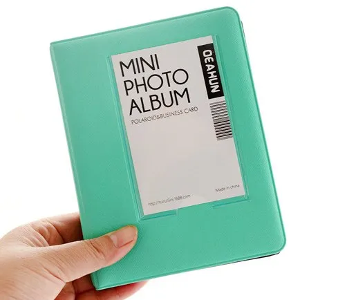64 кармана мини фотоальбом для Instant Polaroid чехол для фото для Fujifilm Instax Mini Фильм 7s 8 25 50s 90 instax Mini Polaroid Альбом - Цвет: 3 inches