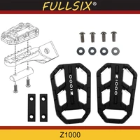 motorcycle accessories for kawasaki z1000 z 1000 2003 2009 cnc aluminum alloy widened pedals footrest extension