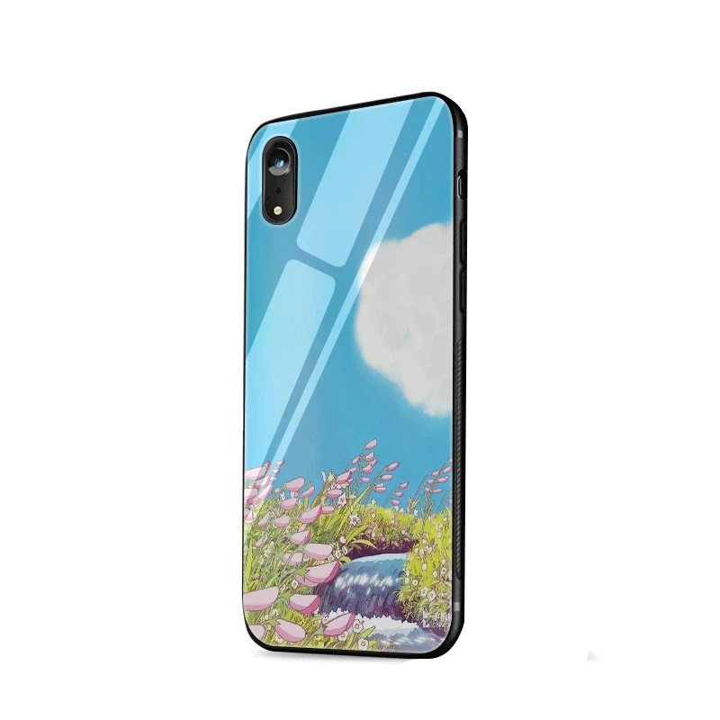 Чехол Desxz Magic World glass Tpu для iPhone X XS Max XR 7 8 6 S 5 5S SE |