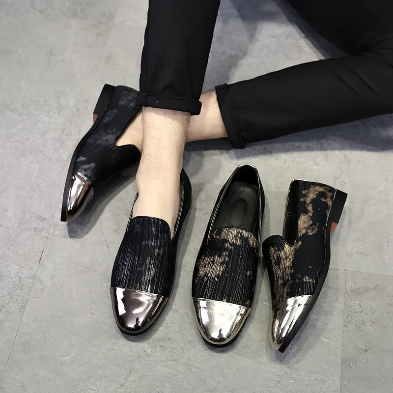

italian shoes men dress formal shoes men coiffeur loafers men shoes leather luxury dress sapato social masculino 4528