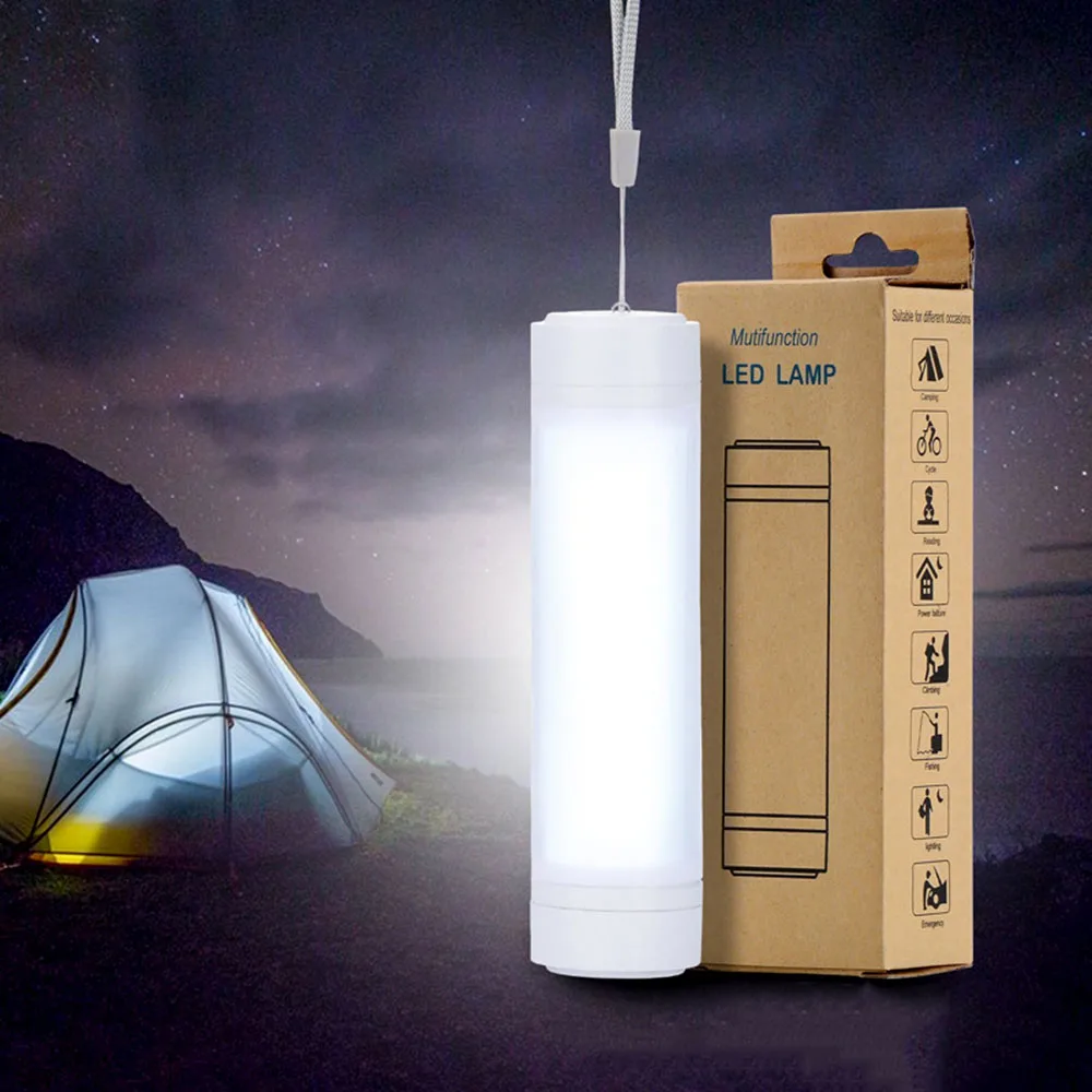 Новый фонарь для кемпинга SOS аварийный светодиодный свет с магнитной палаткой