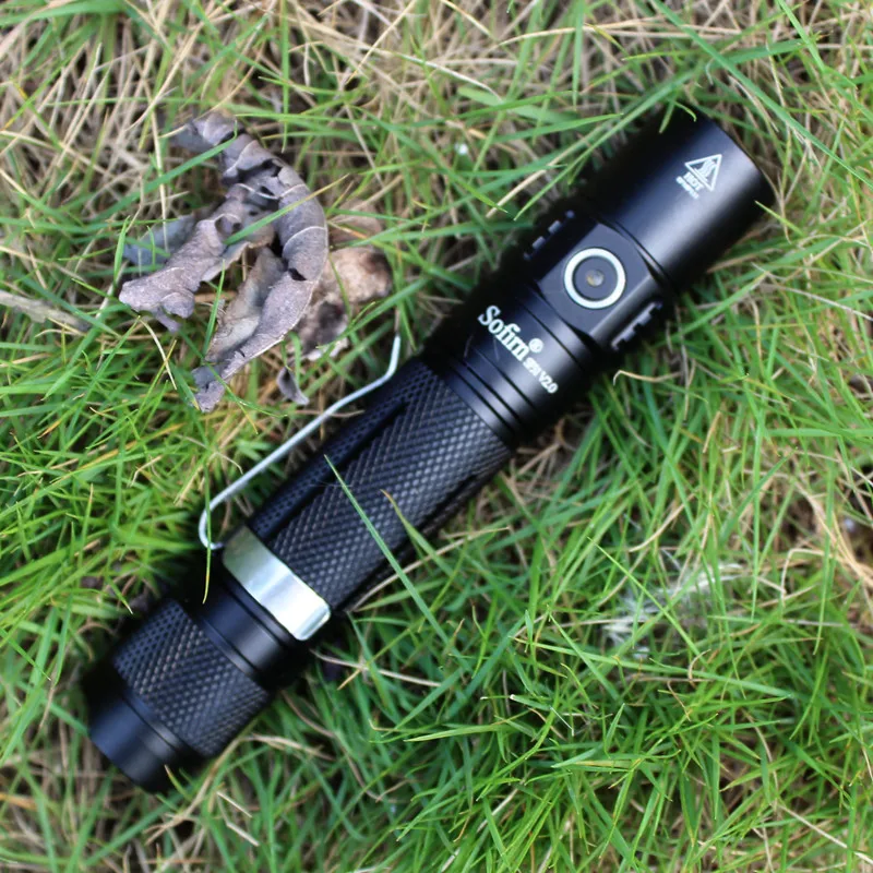 Sofirn SP31 V2.0 светодиодный вспышка светильник 1200lm 18650 XPL HI фонарь тактический лампа