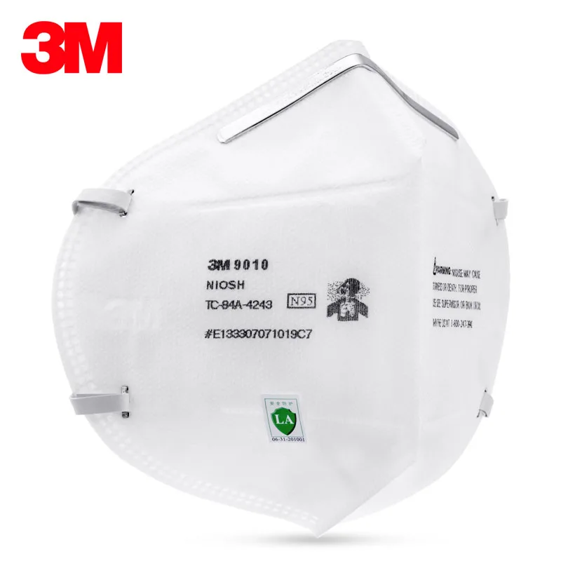 3 м 9010 N95 маски Анти-пыль и гриппа H1N1 защитная маска Сертифицированный NIOSH маска эффективная АНТИ-Статический фильтр маска для лица