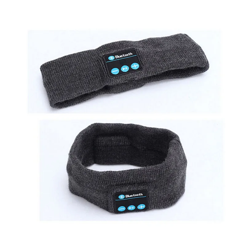 Grey-1 HLTON,, умная шапка, мягкая теплая шапка, беспроводная Bluetooth гарнитура, наушники, динамик, микрофон, Bluetooth, музыкальная шапка для смартфона - Цвет: Grey-1