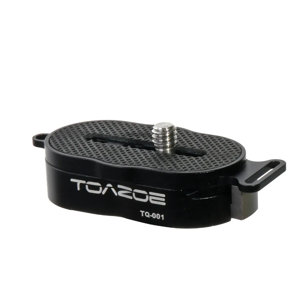 TOAZOE CNC комплекты для фотостудии штатив шаровая Головка быстросъемная пластина 1/4 3/8 винт для DSLR камеры