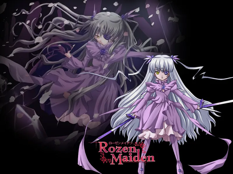 Rozen Maiden Barasuishou новый костюм для косплея фиолетовое платье 11 |