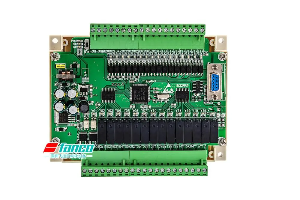 

Плата промышленного управления PLC FX1N 32MRT с основанием с режимом RTU связи