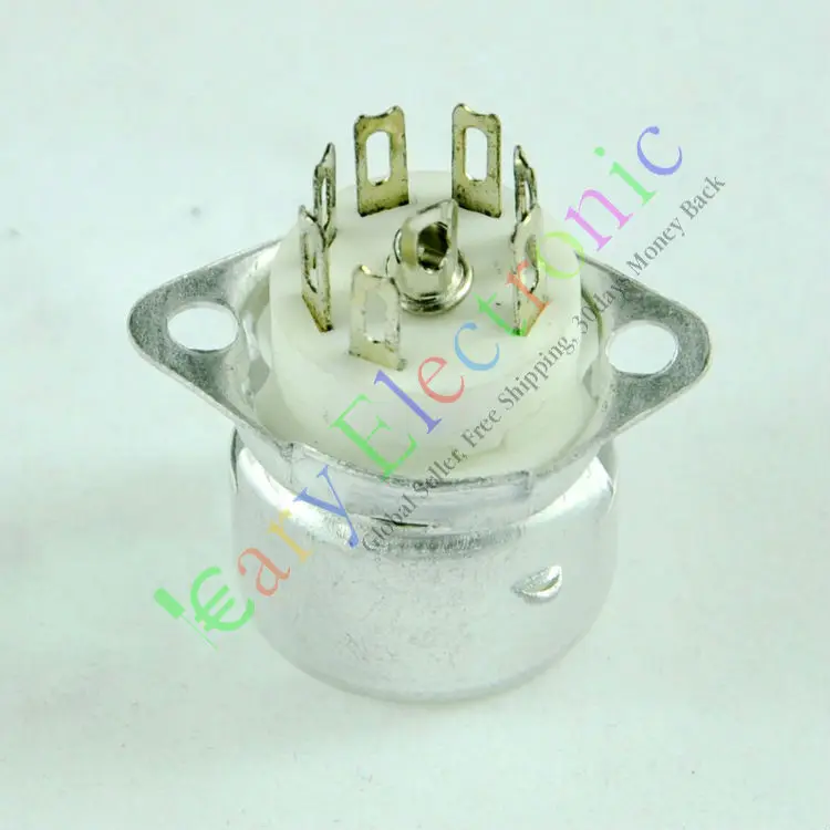 Опт и розница 8 шт. Керамический Мини 7pin гнездо вакуумных трубок КЛАПАННОЕ