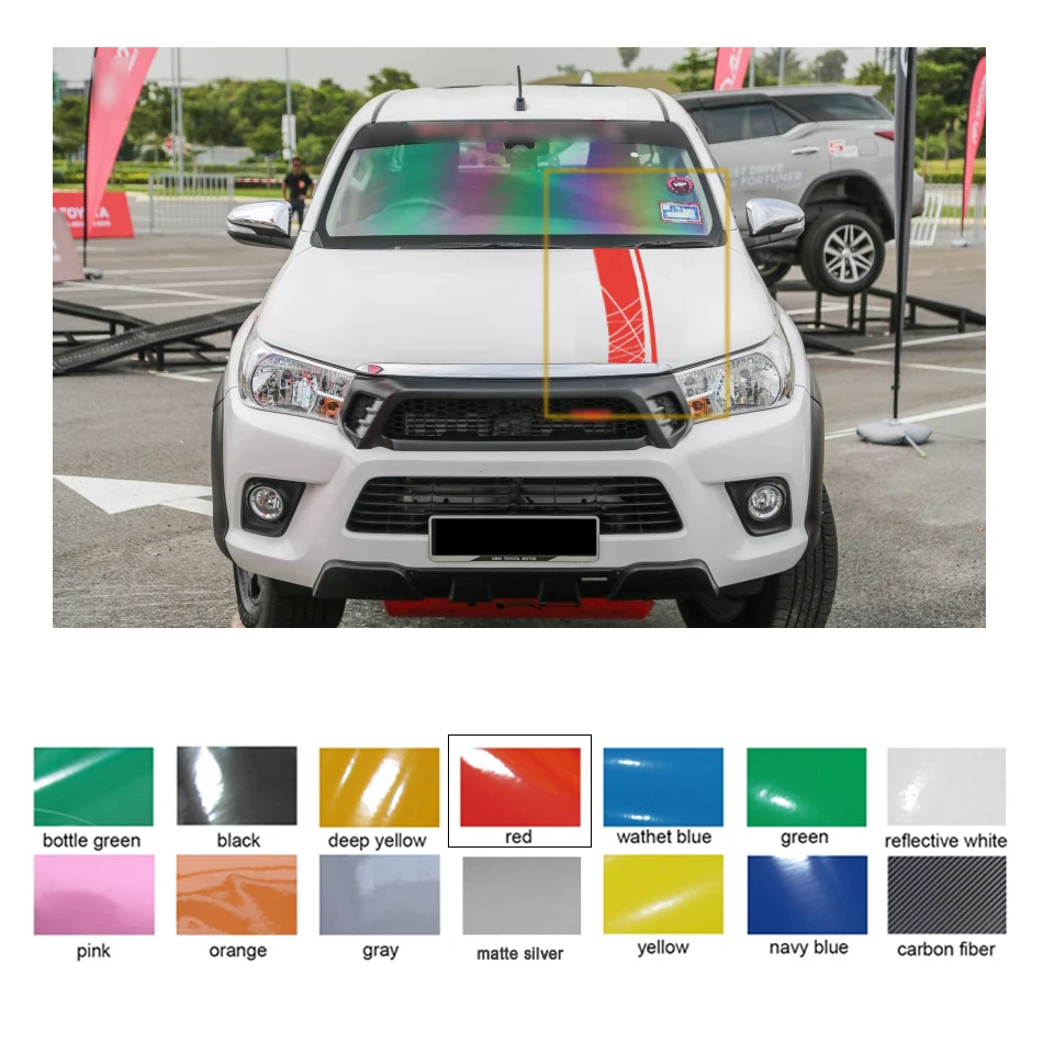 Автомобильные наклейки 1 шт. внедорожные 4x4 Наклейки на капот графические