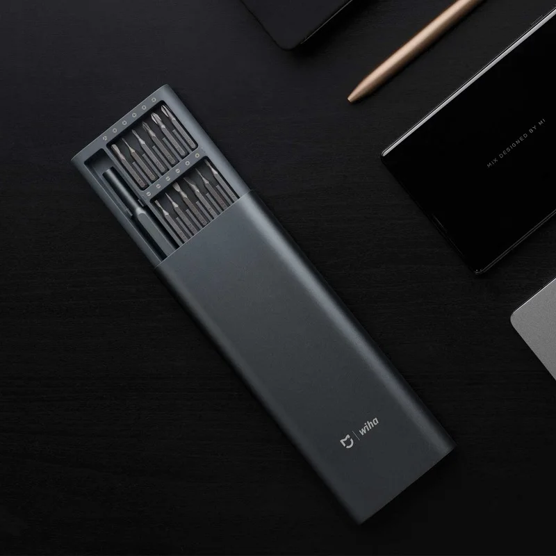 Xiaomi Mijia Wiha 24 В 1 Точная отвертка комплект магнитных бит Home Kit DIY Инструменты для