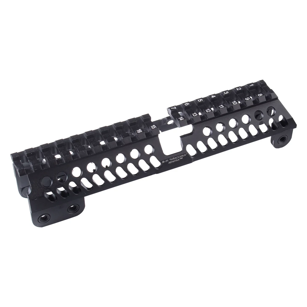 АК 47 тактическая четырехъядерная рельсовая система Handguard Picatinny с ЧПУ алюминиевая