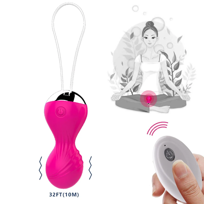 G Spot Массажер Вибрация Яйцо вагинальные шарики дистанционное управление