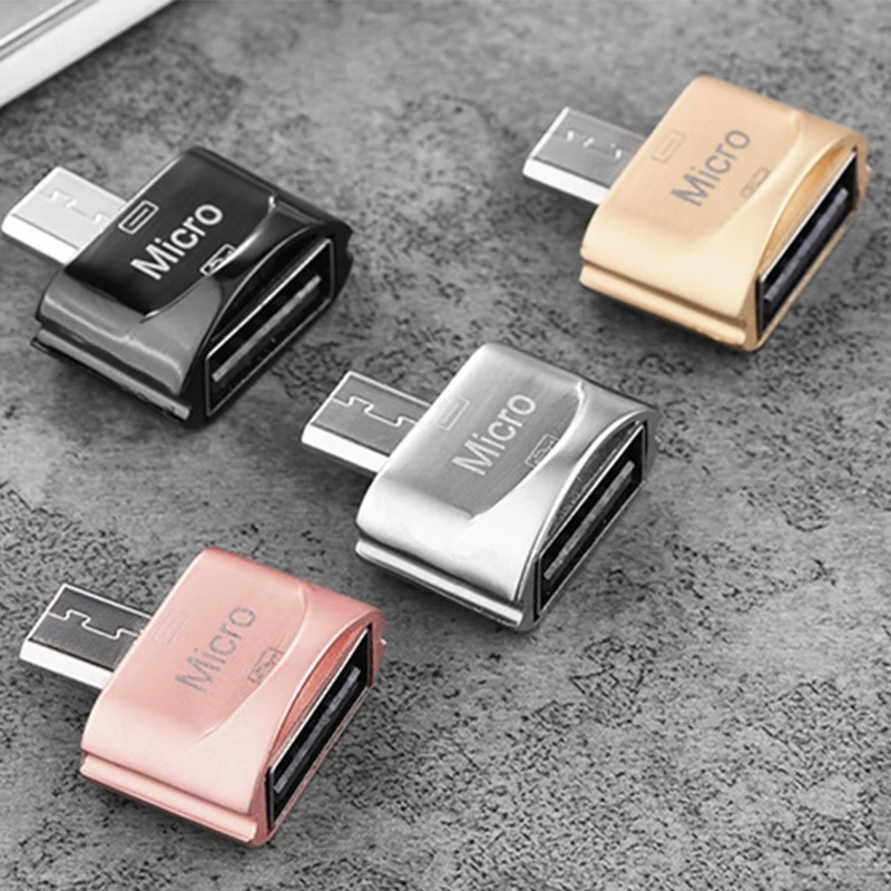 Переходник с микро USB папа на 2 0 A мама OTG цепочкой для ключей|Кабели VGA| |